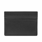 Burberry Men's Monogram Grained Leather Card Holder in Black