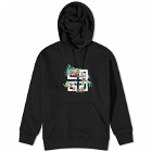 Givenchy Men's CNY 4G Flower Hoodie in Black