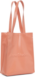 Acne Studios Pink Logo Tote