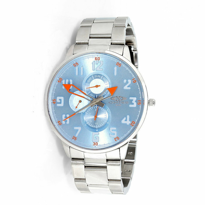 Photo: Oniss ON1818 Quartz Blue Dial Mens Watch ONJ1818-MLBU