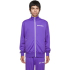 Palm Angels Purple Classic Track Jacket