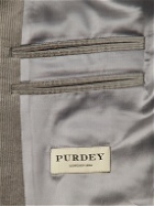 Purdey - Sandringham Cotton-Blend Corduroy Blazer - Neutrals