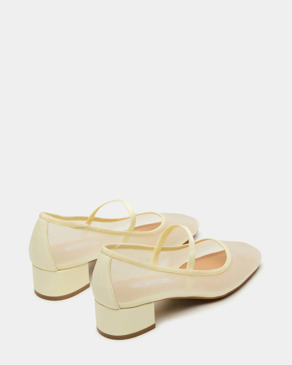 Steve Madden Mural Heels in Yellow