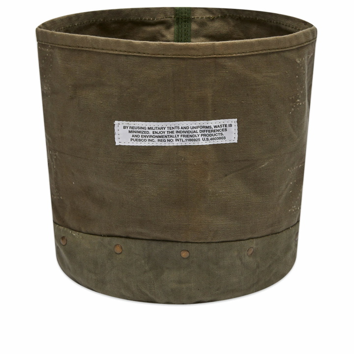 Photo: Puebco Canvas Rivet Pot Cover - Large in Olive 