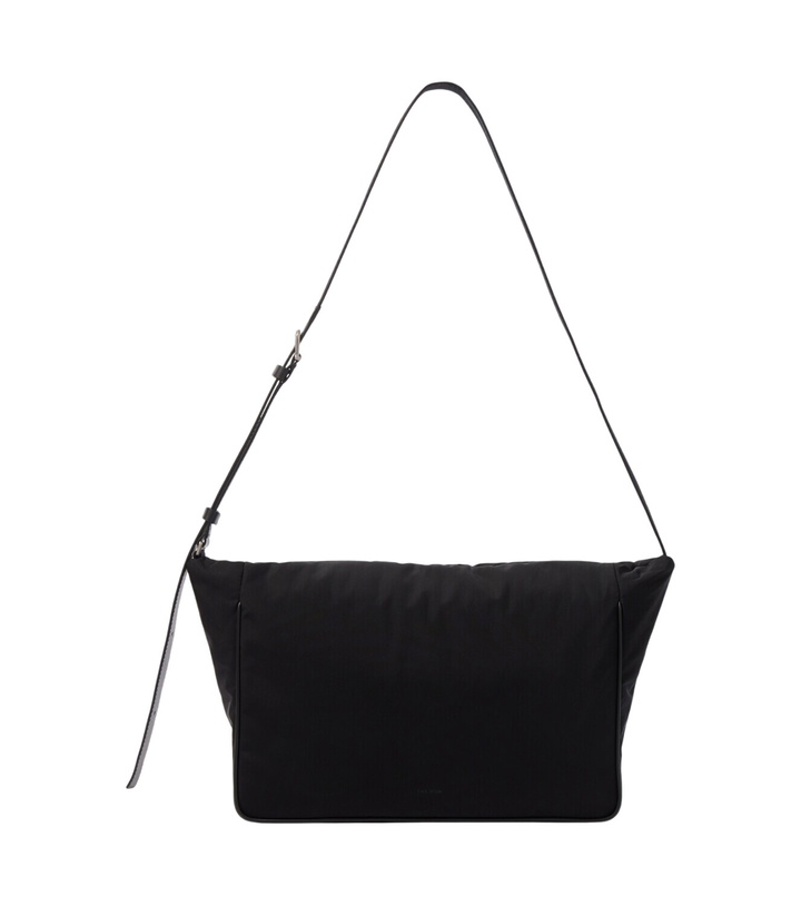 Photo: The Row Lloyd leather-trimmed shoulder bag