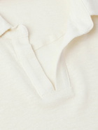 Orlebar Brown - Felix Linen-Blend Jersey Polo Shirt - Neutrals