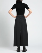 Agolde Womens Denim skirt in Black