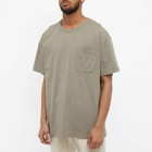Kestin Men's Fly Pocket T-Shirt in Sage Grey