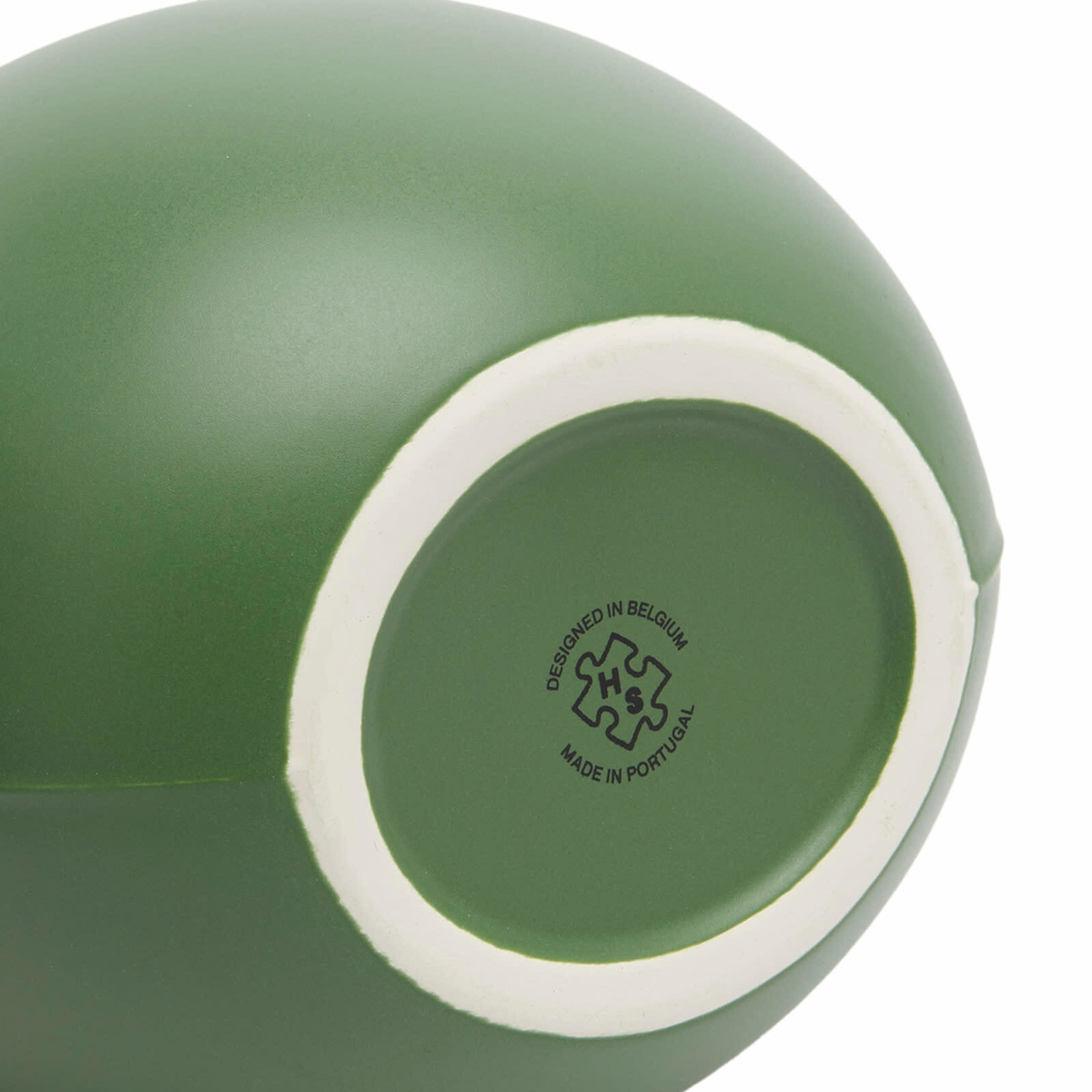 Home Studyo Oscar Vase in Moss Green 