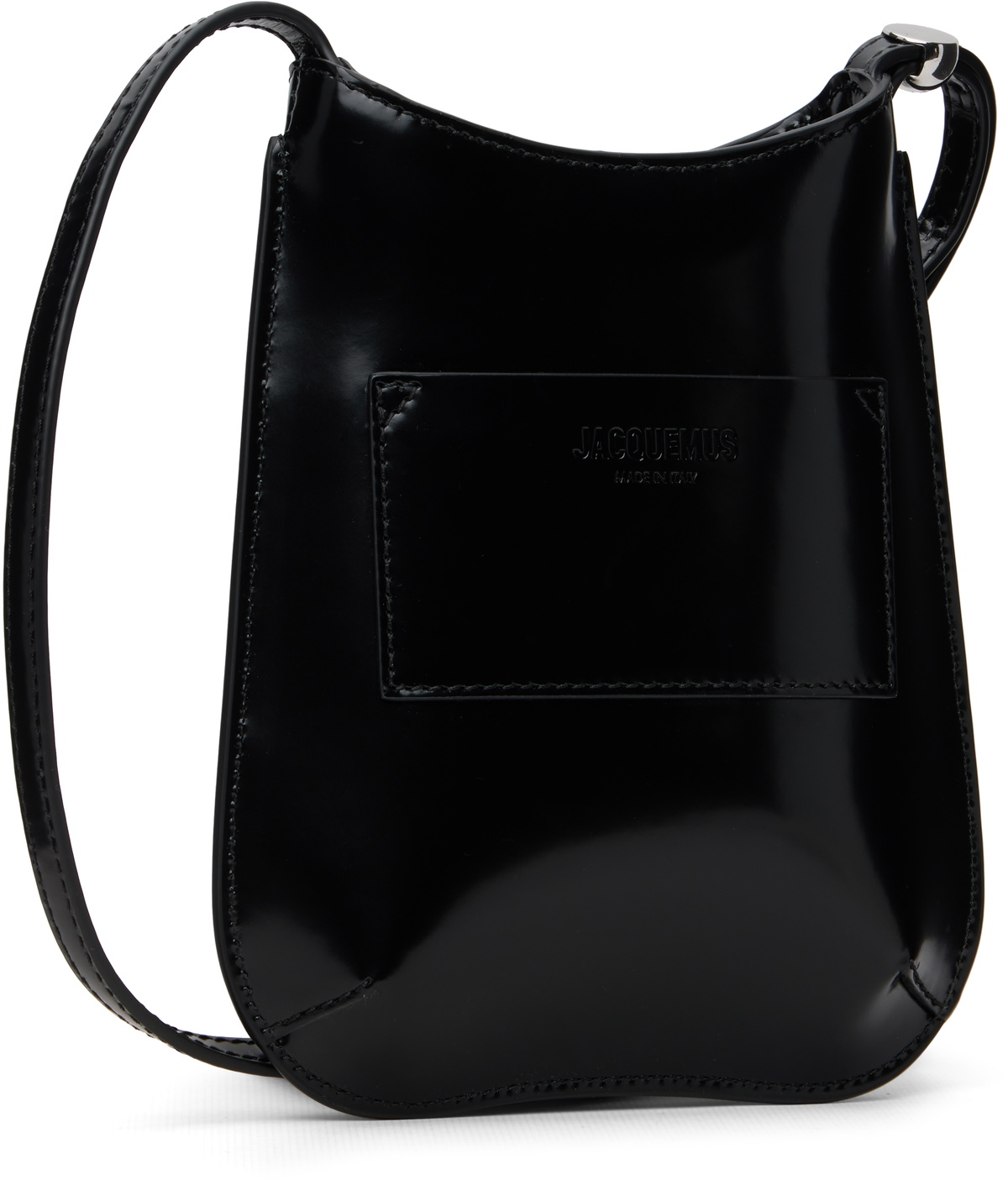 JACQUEMUS Black 'The Bisou phone pouch' Bag