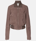 Tod's Suede bomber jacket