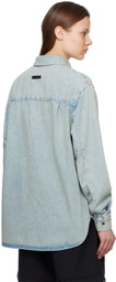 Fear of God Blue Faded Denim Shirt
