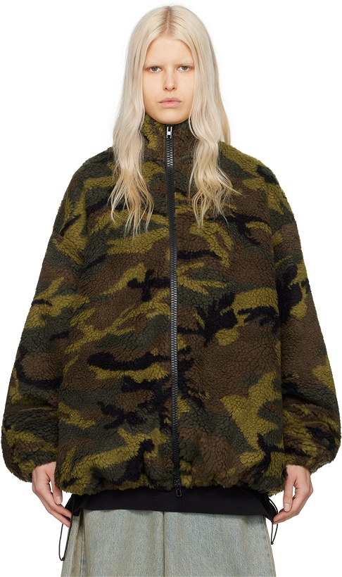 Photo: VETEMENTS Khaki Camouflage Jacket