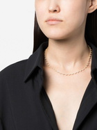 Lizzie Mandler Fine Jewelry 18K Yellow Gold V-Link Tennis Necklace