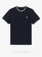 Fred Perry T Shirt Blue   Mens