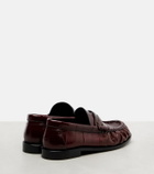 Saint Laurent Patent leather penny loafers