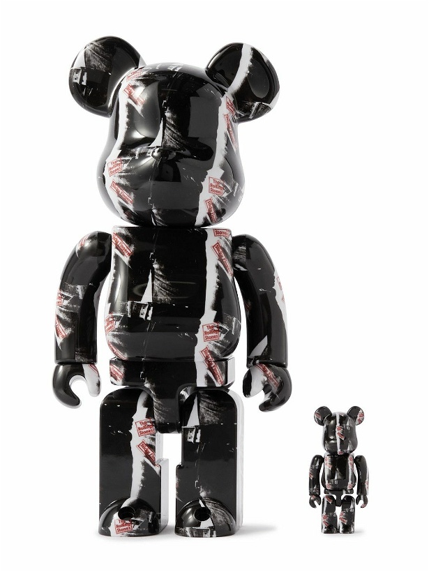 Photo: BE@RBRICK - Andy Warhol The Rolling Stones 100% 400% Printed PVC Figurine Set
