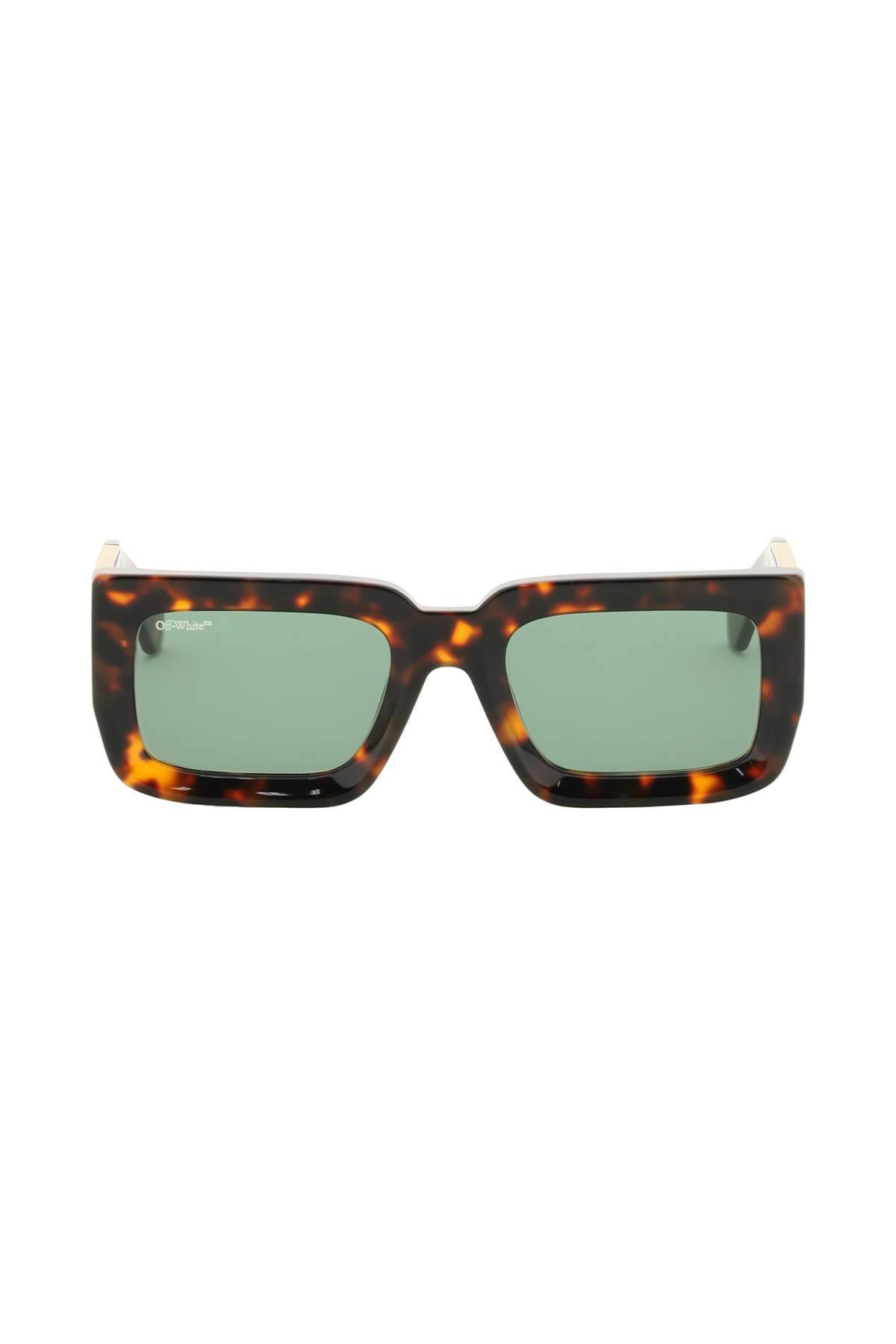 【関税込み】Off-White ゴールド Ruston サングラス Off-White Eyewear Ruston パイロットサングラス | ゴールド