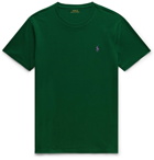 Polo Ralph Lauren - Logo-Embroidered Cotton-Jersey T-Shirt - Green