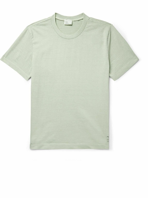 Photo: Onia - Garment-Dyed Cotton-Jersey T-Shirt - Green