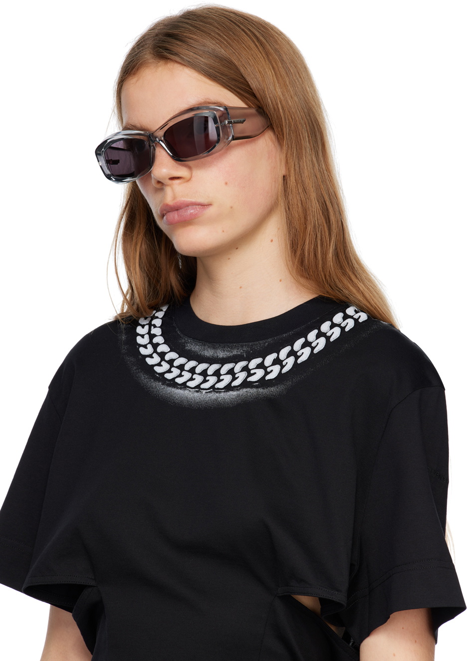 Givenchy Gray G180 Injected Sunglasses Givenchy