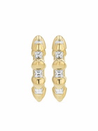 Lizzie Mandler Fine Jewelry 18K Yellow Gold Bubble Bar Hoop Earrings