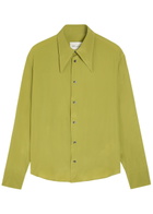 Ami Paris Woven Shirt Light Green