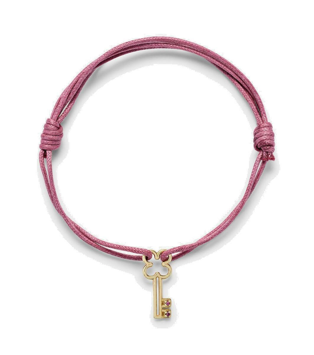 Aliita Fantasma Empanada Gemstone and 9kt Gold Bracelet