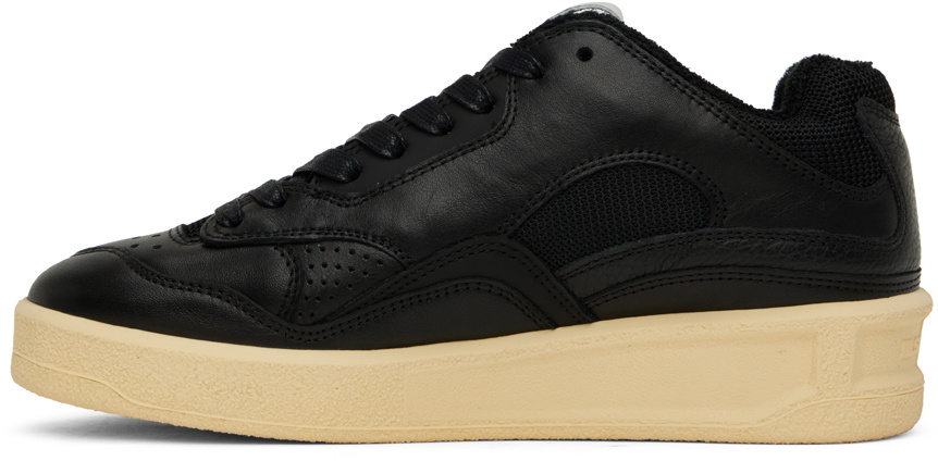 Jil Sander Black Low-Top Sneakers