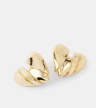 Amina Muaddi Heartbreaker earrings