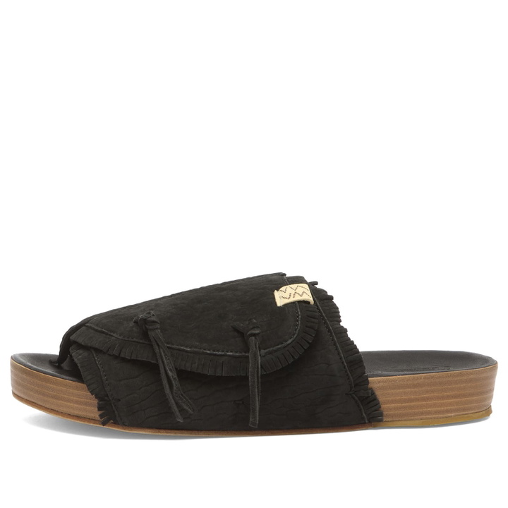 Photo: Visvim Men's Christo Shaman Folk Sandal in Black