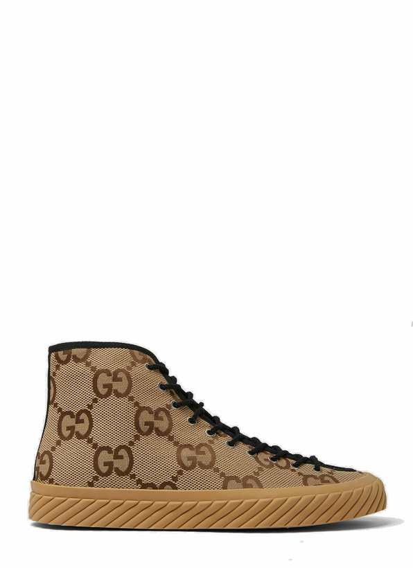 Photo: Tortuga High Top Sneakers in Camel