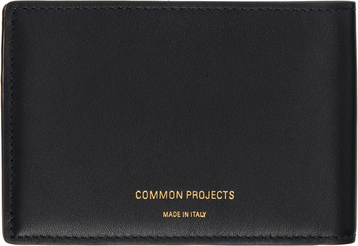 Common Projects Black Standard Wallet