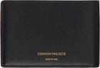 Common Projects Black Standard Wallet