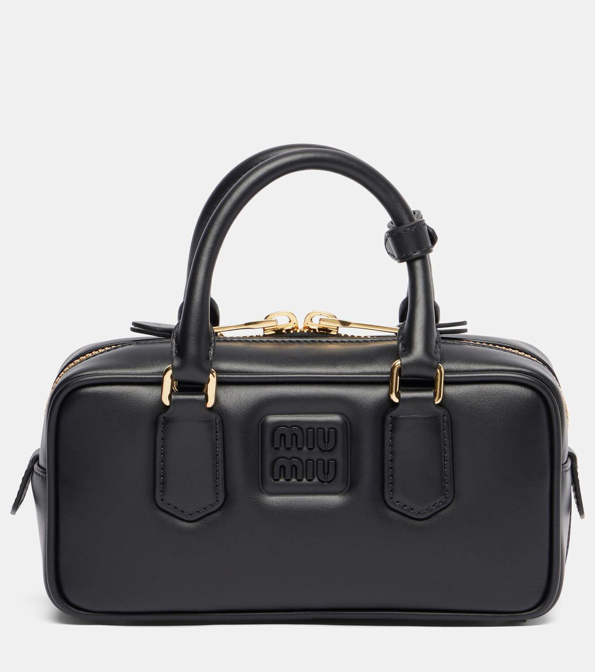 Miu Miu Arcadie leather tote bag