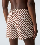 Frescobol Carioca Rio printed swim trunks