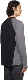 Han Kjobenhavn Black 'Successor' Printed Long Sleeve T-shirt