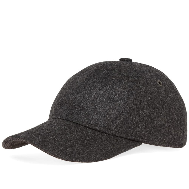 Photo: A.P.C. Alex Wool Baseball Cap Grey