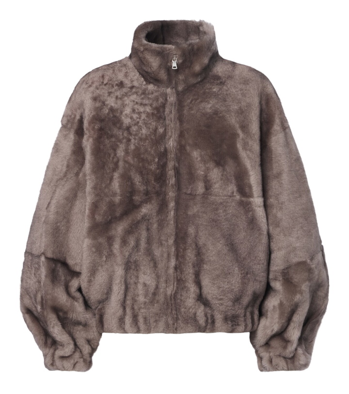 Photo: Nour Hammour Cortina shearling jacket