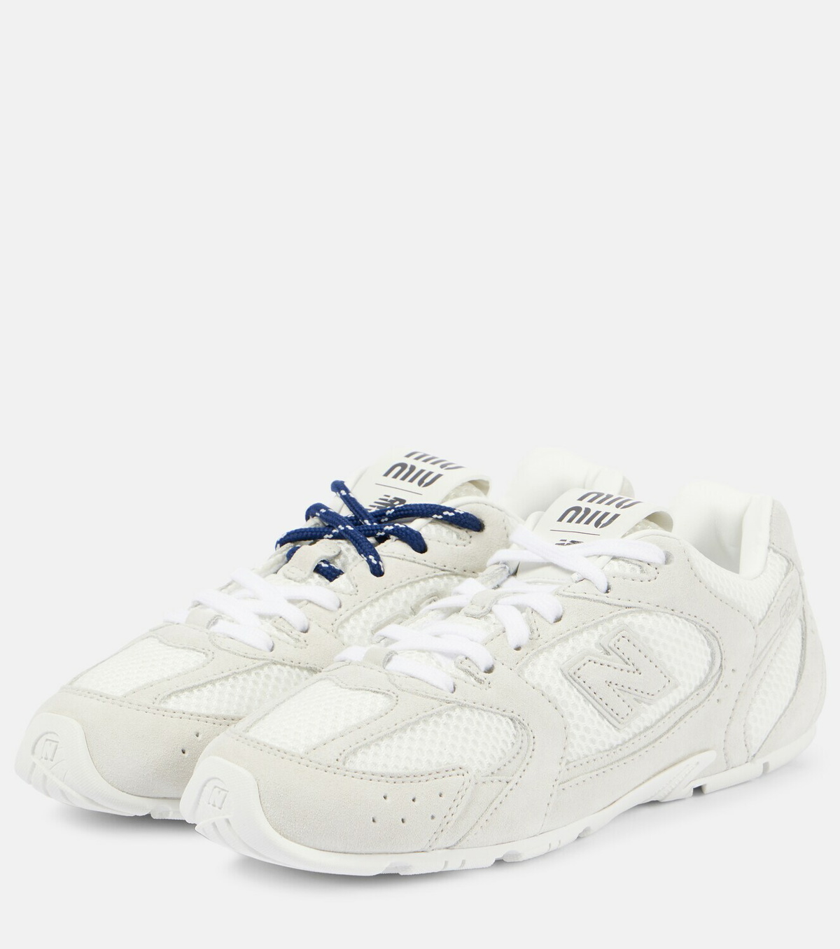 Miu Miu x New Balance 530 SL suede sneakers
