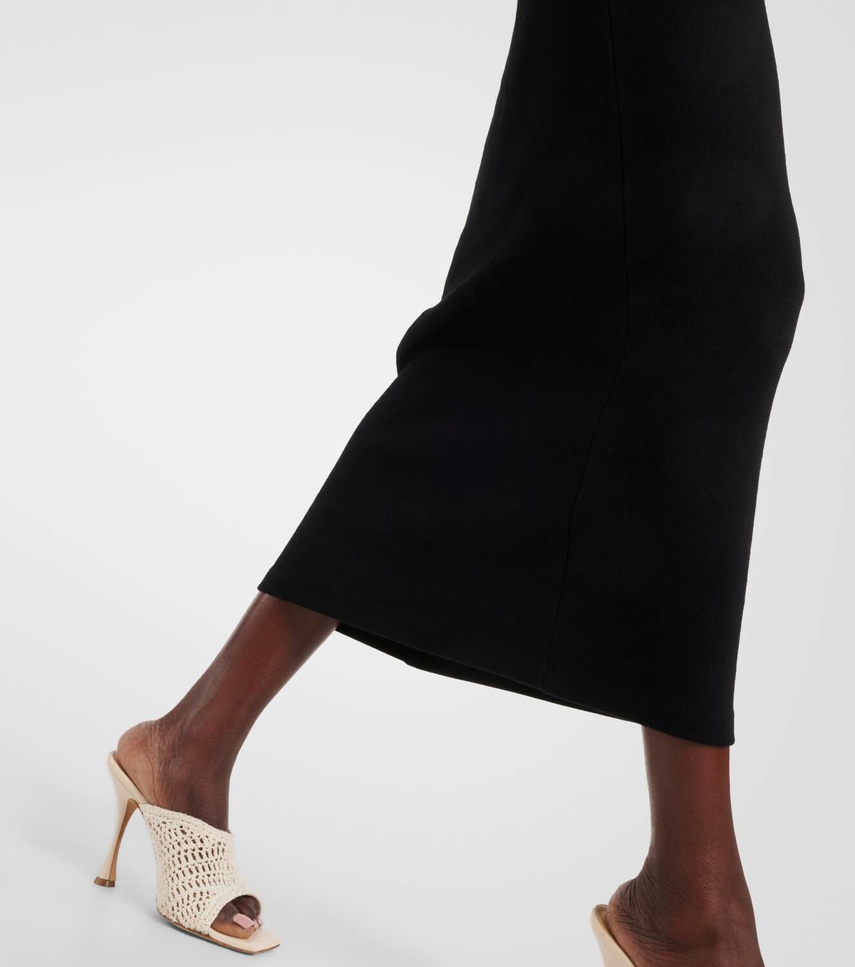 Magda Butrym Crochet trimmed cotton midi dress Magda Butrym