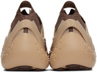 Lanvin Tan Flash-X Sneakers