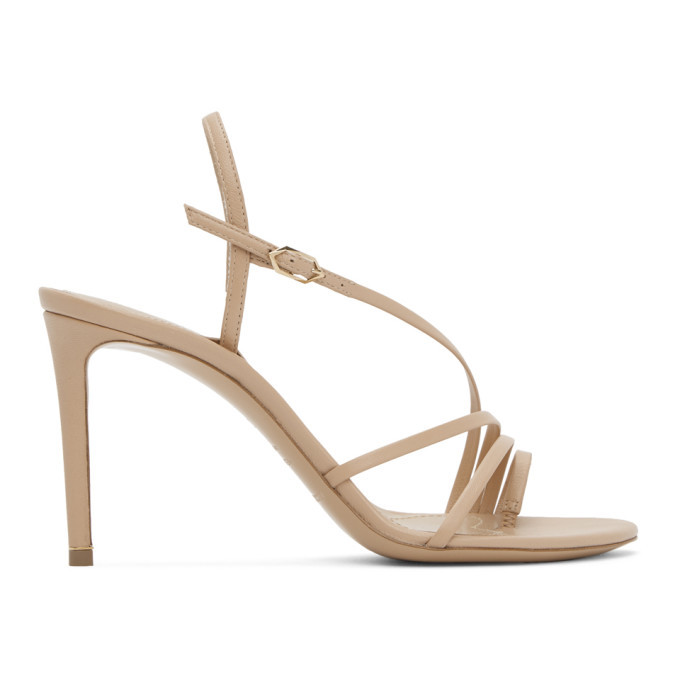 Nicholas Kirkwood Beige Beya Maxi Heeled Sandals Nicholas Kirkwood