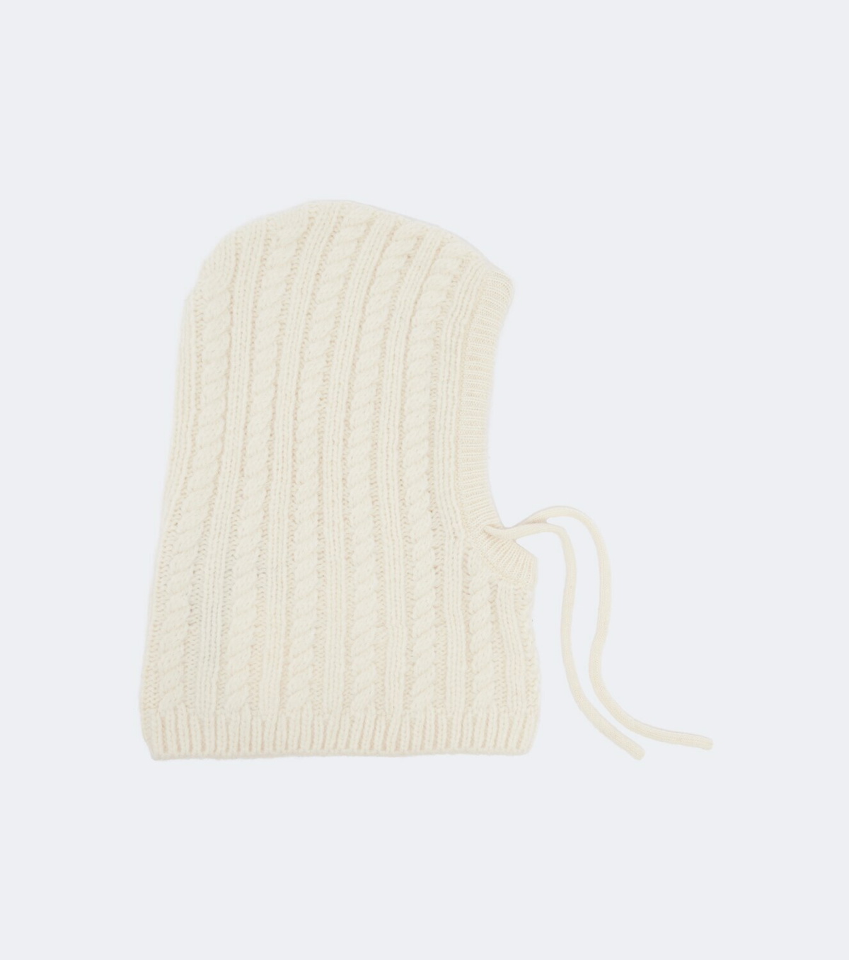 Moncler Cable-knit alpaca and wool-blend balaclava