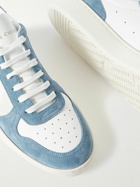 Officine Creative - Mower Suede-Trimmed Leather Sneakers - White