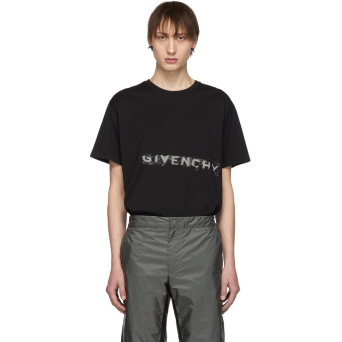 Photo: Givenchy Black Graffiti T-Shirt