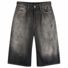 Acne Studios Men's Judda Trafalgar Denim Shorts in Black