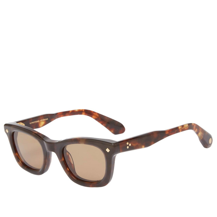 Photo: Lunetterie Générale Forever Young Sunglasses in Black/24K Gold 