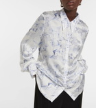 Khaite Minta printed shirt