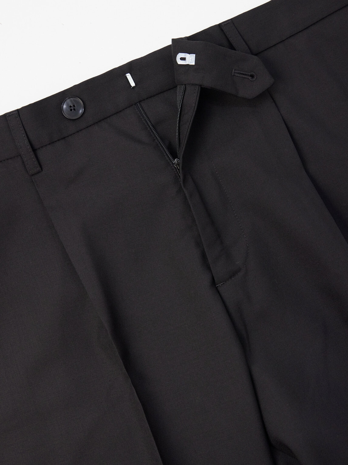 mfpen - Formal Straight-Leg Pleated Wool Suit Trousers - Black